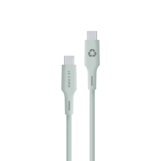 Pale Pine Type C Cable - 1.2 meters - Made from recycled plastic
